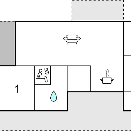 In With Sauna Дом отдыха Tarm